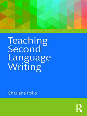 cover image of Teaching Second Language Writing